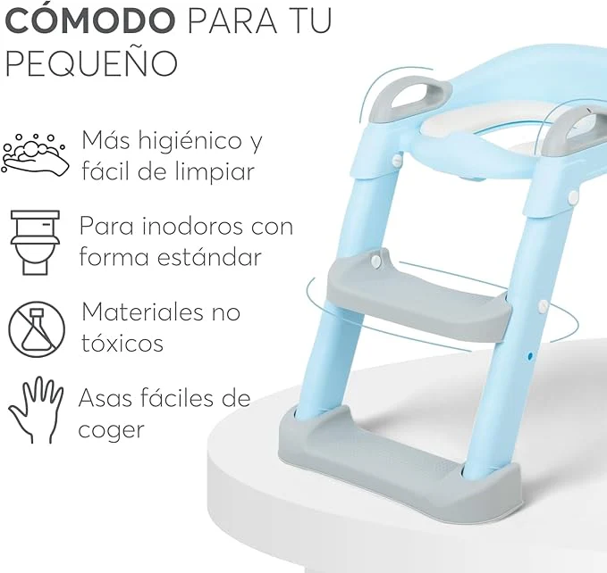 Adaptador con Escaleras para baño Kikkaboo - Image 4