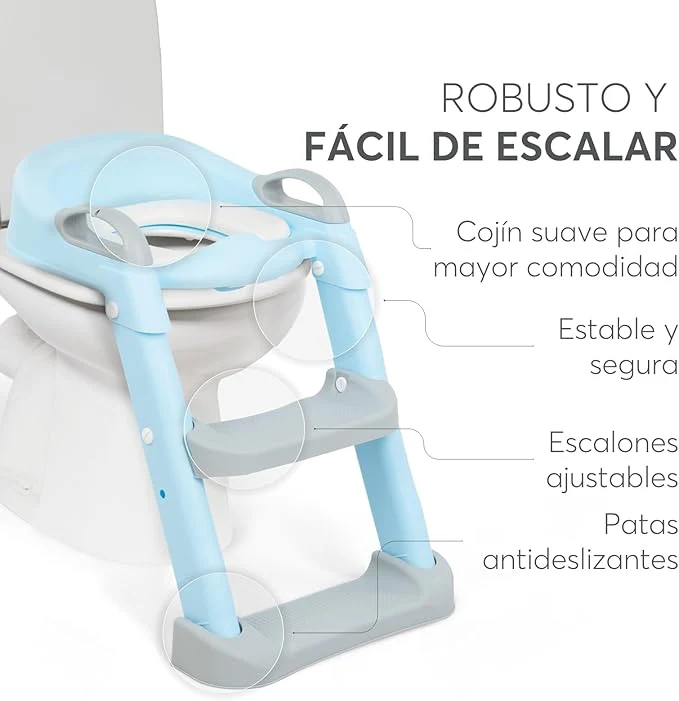 Adaptador con Escaleras para baño Kikkaboo - Image 5