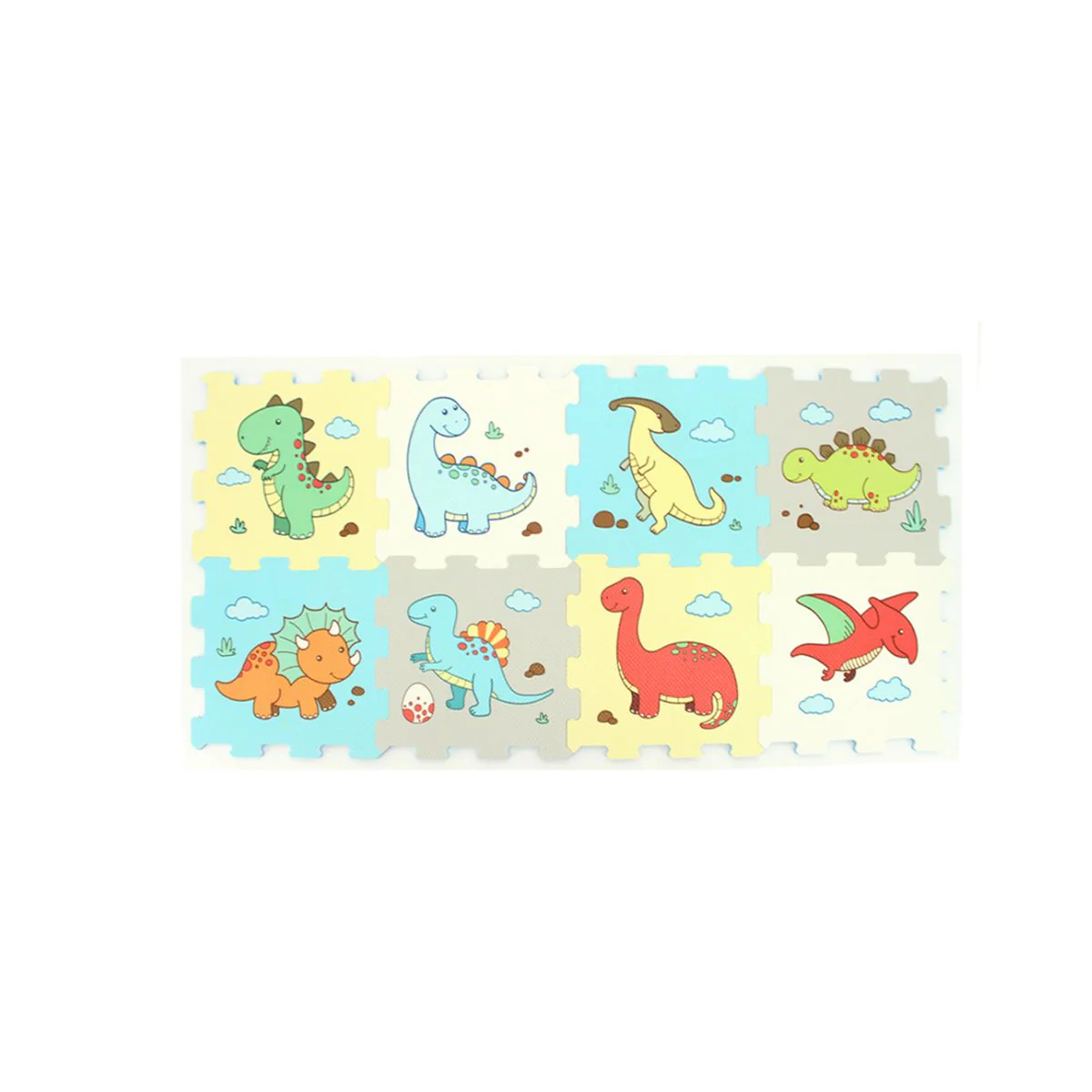 Alfombra Rompecabezas | Dinosaurio 8 Pcs Sunta Toys - Image 2