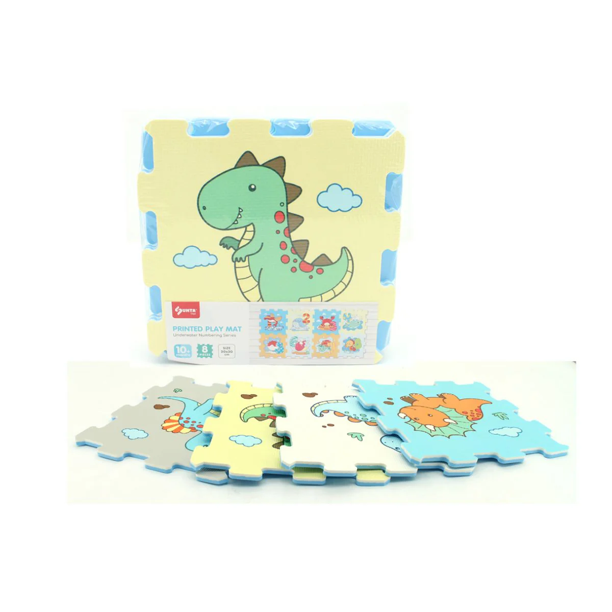 Alfombra Rompecabezas | Dinosaurio 8 Pcs Sunta Toys - Image 4