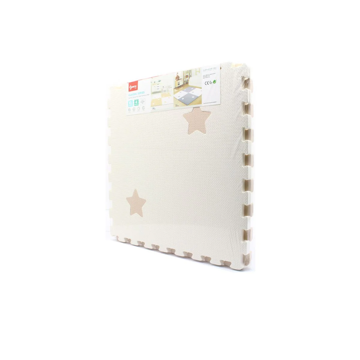 Alfombra Rompecabezas Estrellas 4Pcs