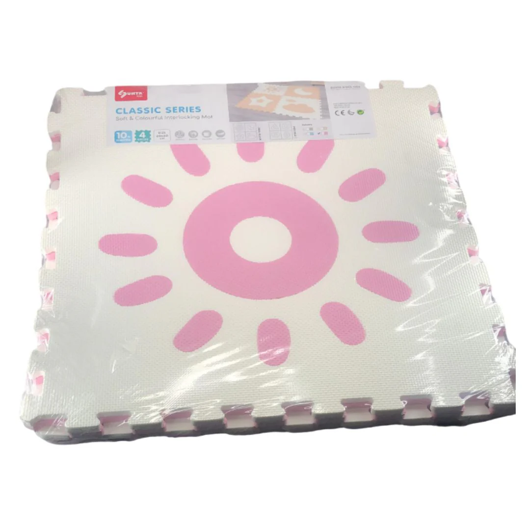 Alfombra weather series 4PCS rosada