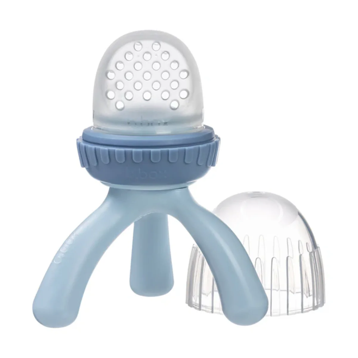 Alimentador De Fruta Con Tapa | Lullaby Blue BBOX - Image 2