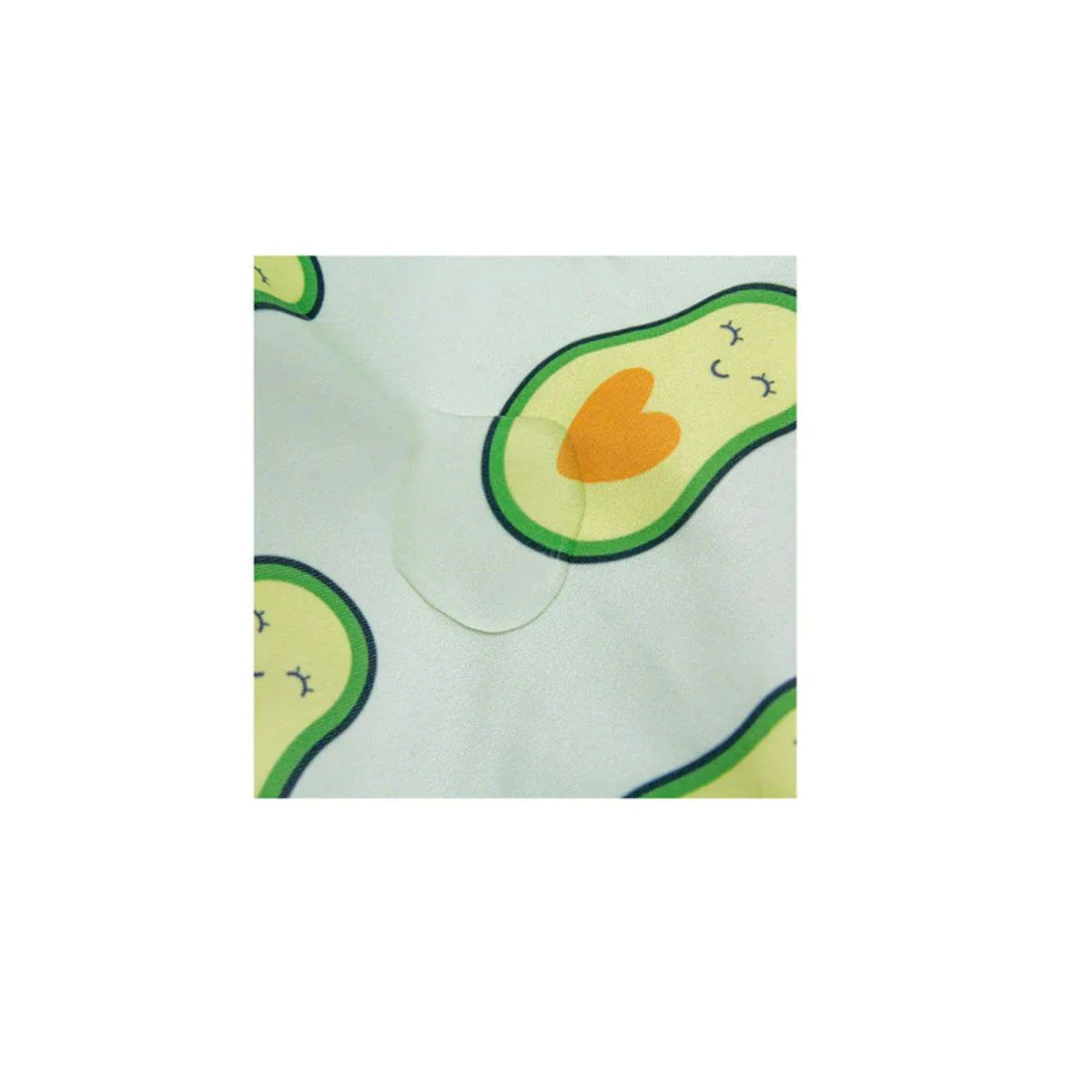 Babero Impermeable Con Mangas | Aguacate - Image 4