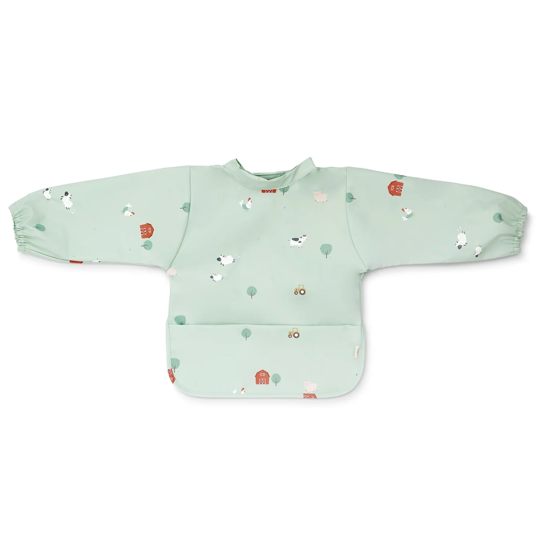 Babero Impermeable Con Mangas Larga | Funny Farm - Saro - Image 2