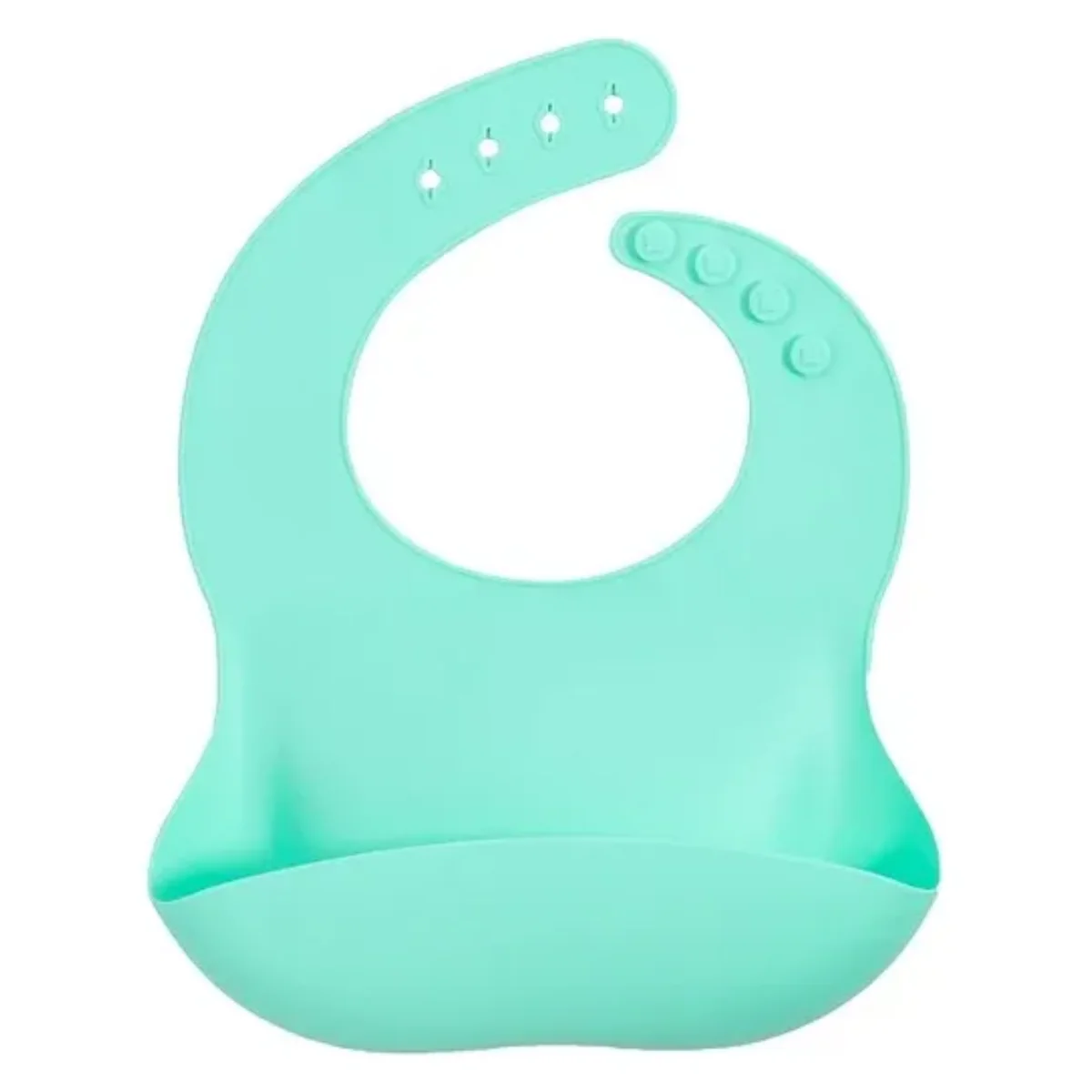 Babero Platinum Silicon | Menta Kikkaboo - Image 2