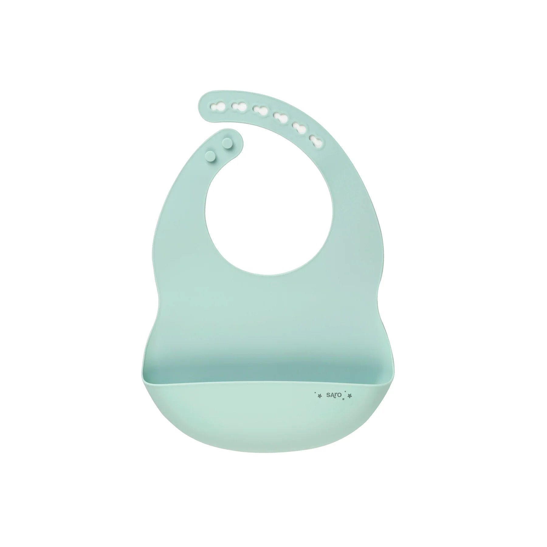 Babero Silicon Nordic | Hunter Mint - Saro