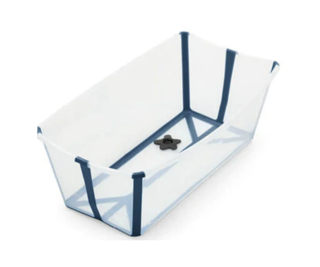 Bañera Flexi Con Soporte Stokke Azul transparente - Image 2