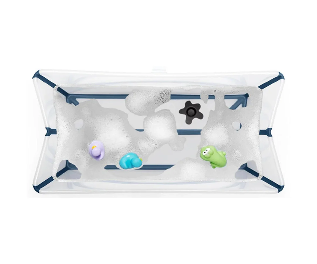 Bañera Flexi Con Soporte Stokke Azul transparente - Image 3