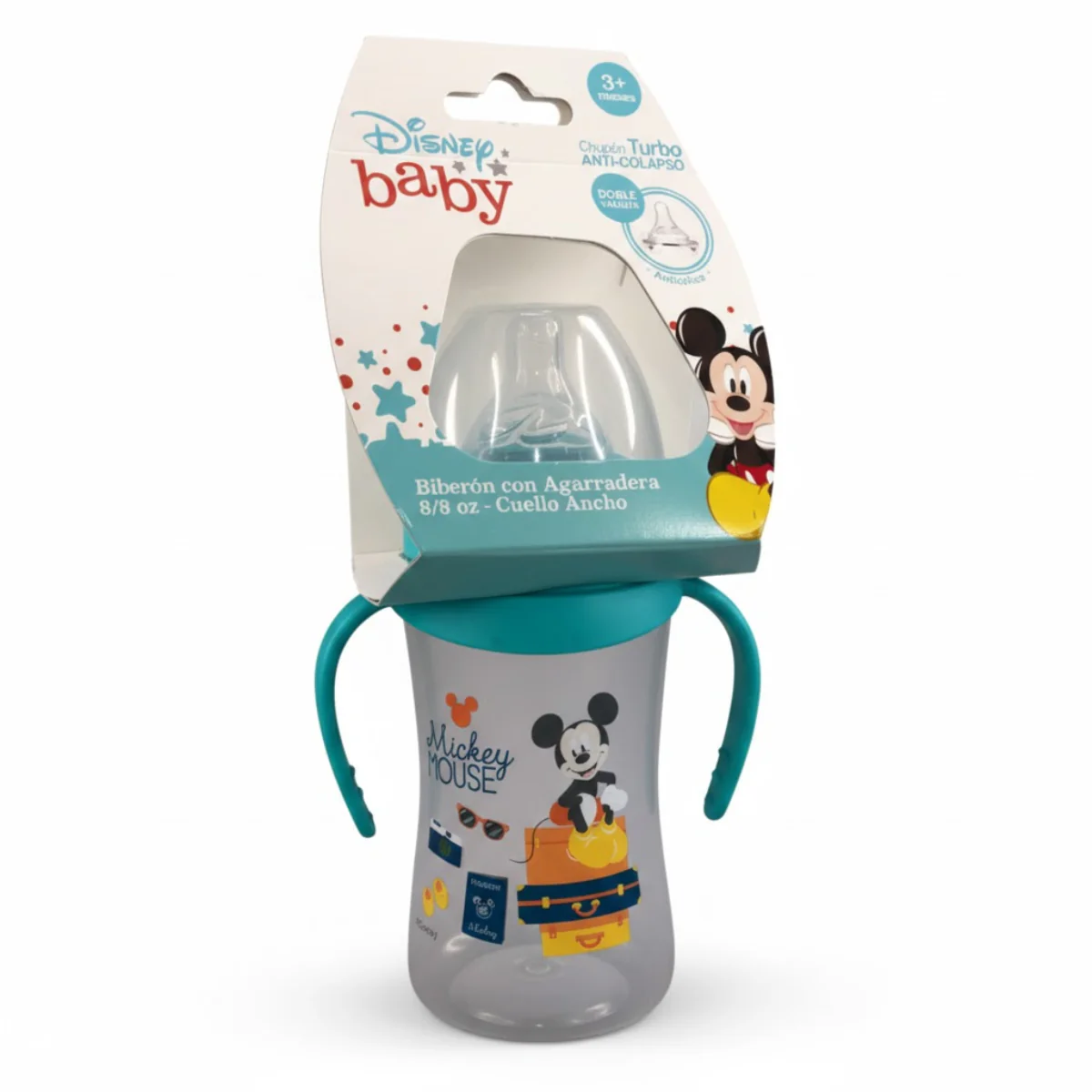 Biberón Disney Con Agarradera 8 Onzas | Mickye Disney - Image 2