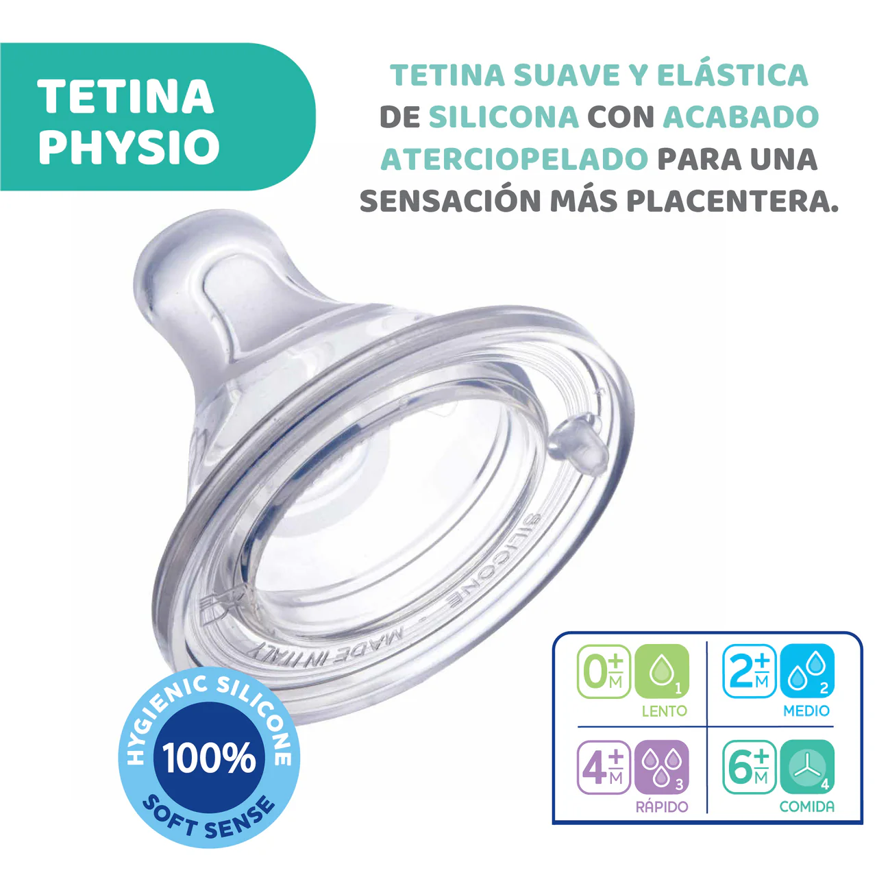 Biberón Chicco Perfect 5 de silicona - 240 ml - Image 10
