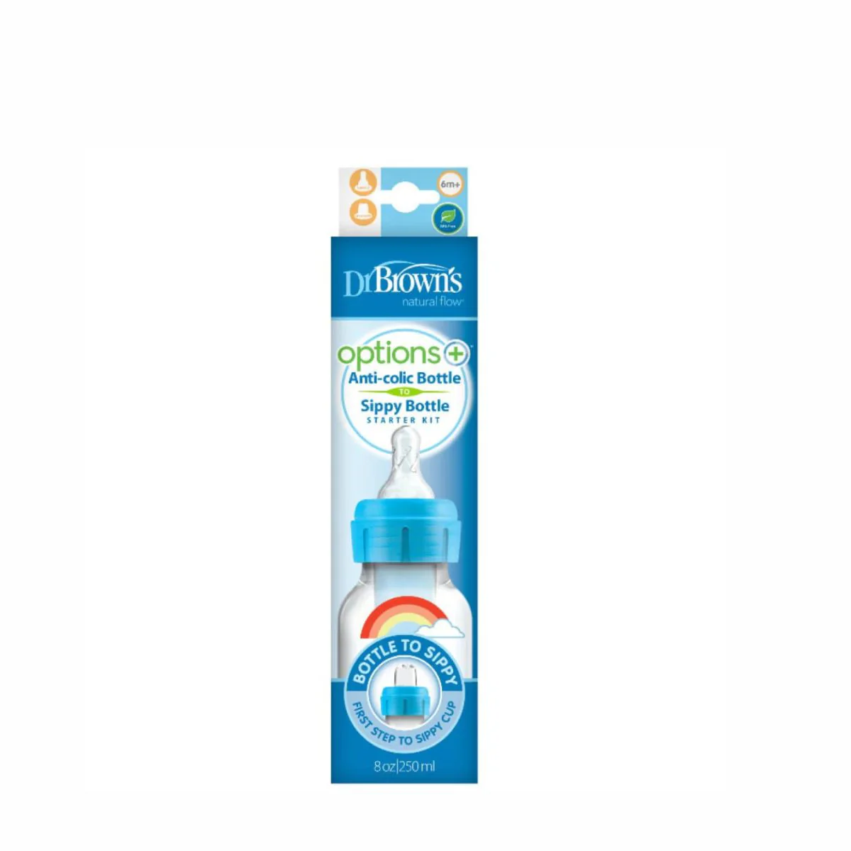 Biberon De Transición 2 En 1 - 8Oz. Dr. Brown´s