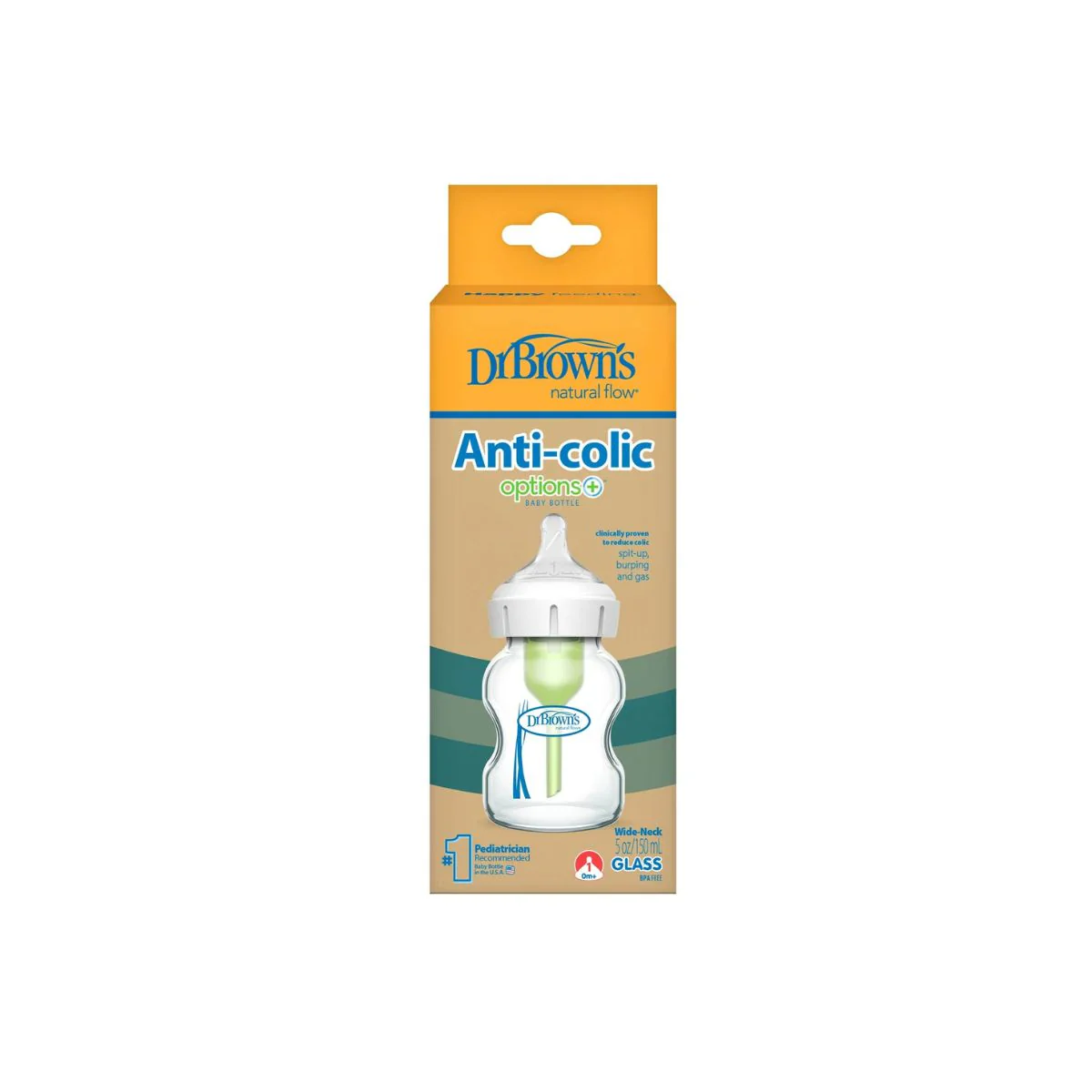 Biberón De Vidrio Dr Brown's 5 Oz