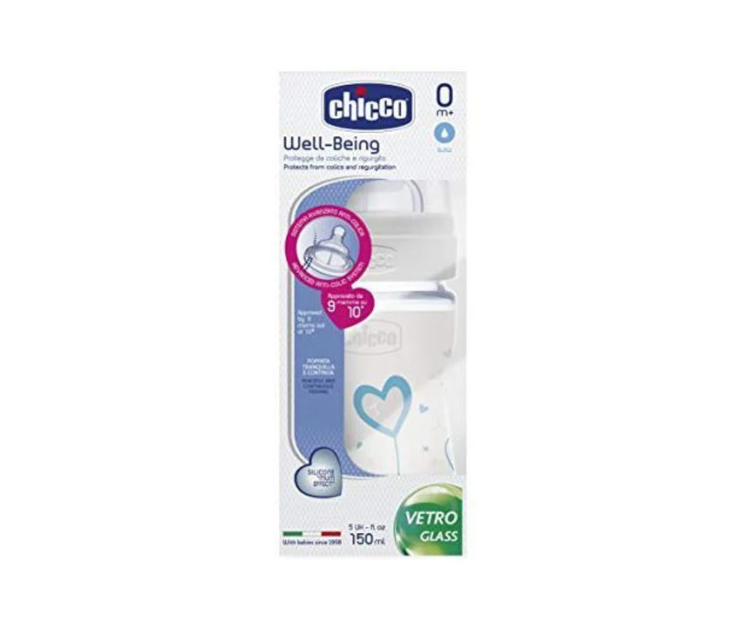 Biberón Decorado Wb Vidrio 150Ml Chicco - Image 2