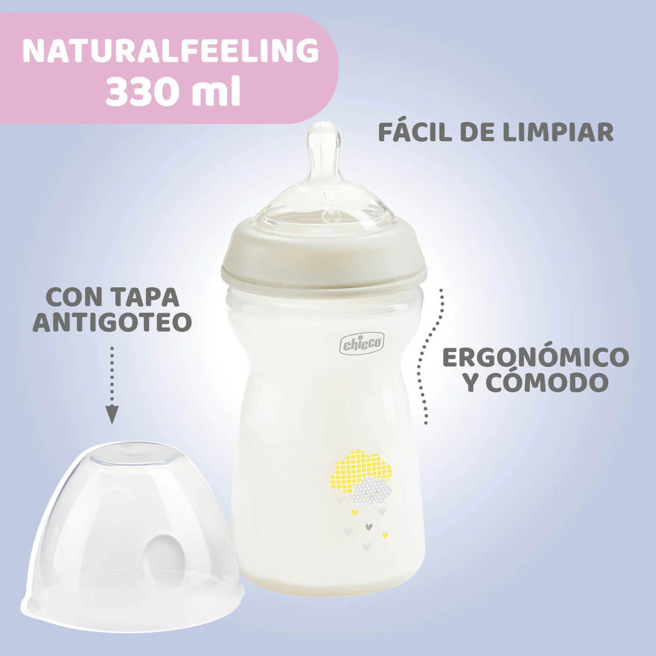 Biberon Natural Feeding 330 ml - Image 4