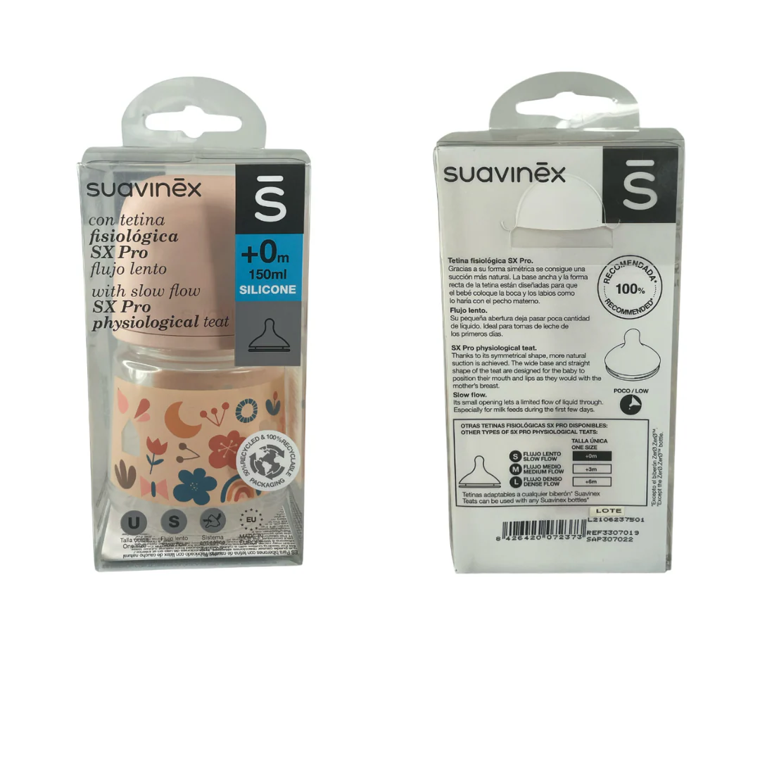 Biberon suavinex 150ml sx pro forest rosa - Image 6