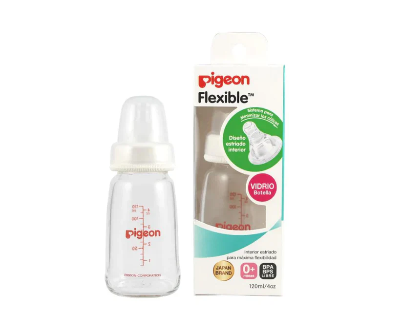 Biberon Vidrio 4 Oz Pigeon - Image 2