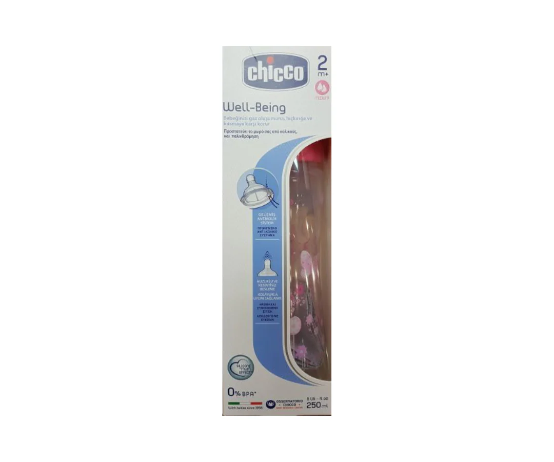 Biberón Wb Chupón Silicon 240Ml Chicco - Image 2
