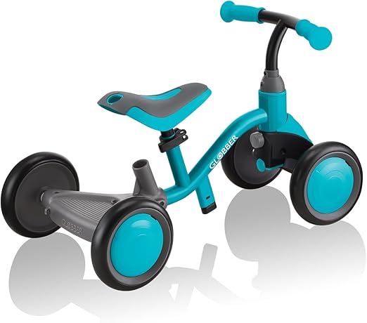Bicicleta Aprendizaje sin pedal 3 en 1 Teal Globber - Image 3