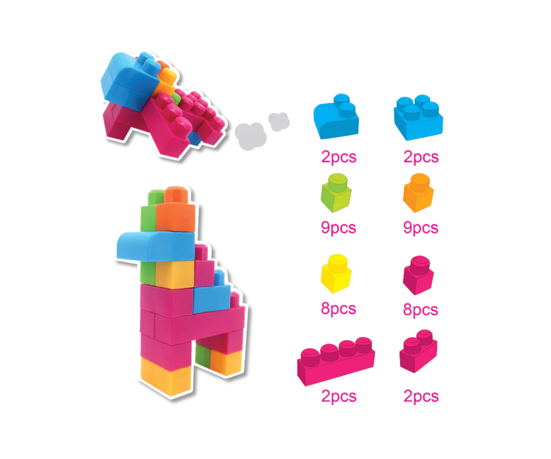 Bloques De Armar Jumbo 42 Pcs Sunta Toys - Image 2