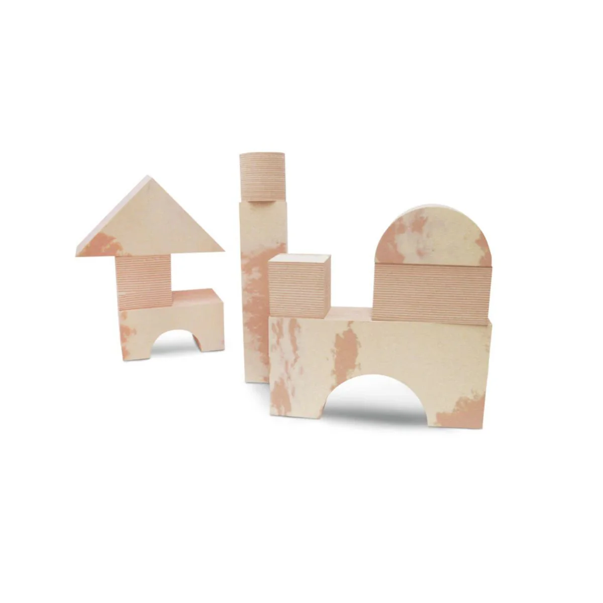 Bloques Educativos Grandes Color Madera 32Pc - Image 3