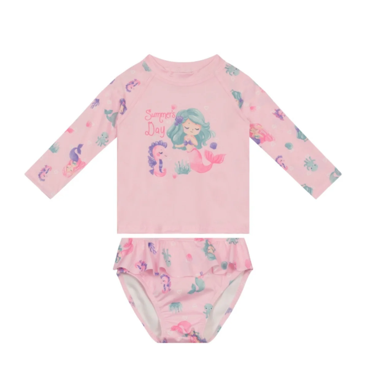 Traje de baño Blusa Y Braga Nena | Rosa Brandili