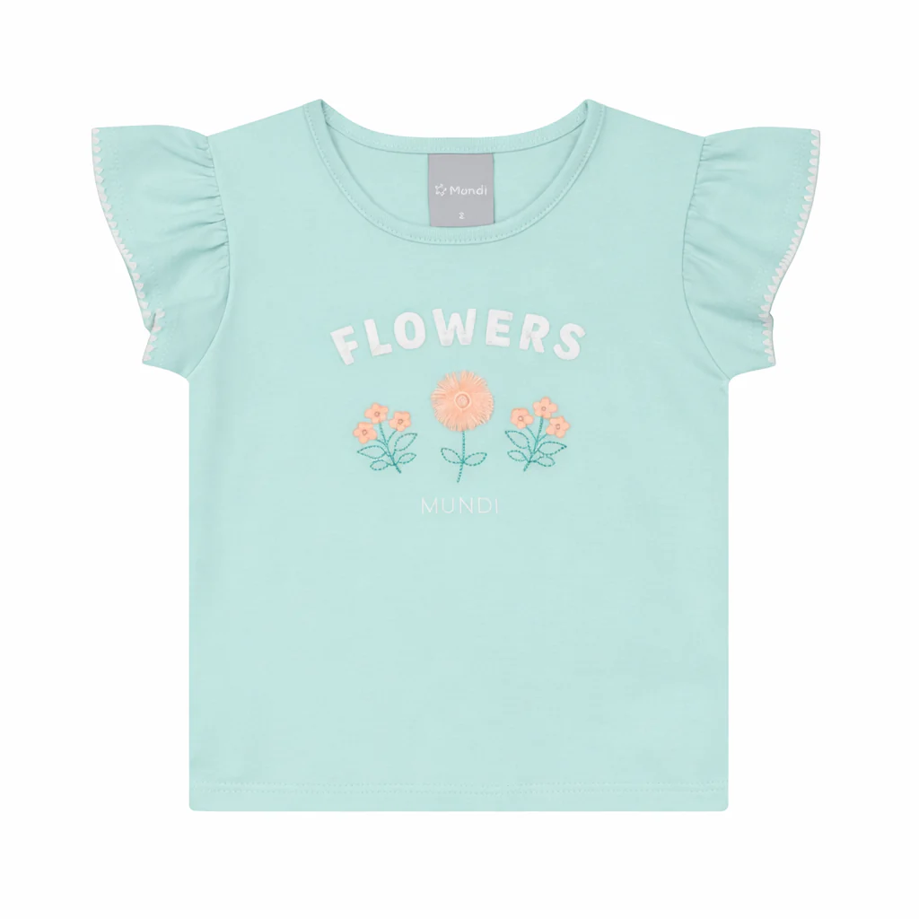 Blusa y Shorts Nena | Azul Blanco - Mundi - Image 2