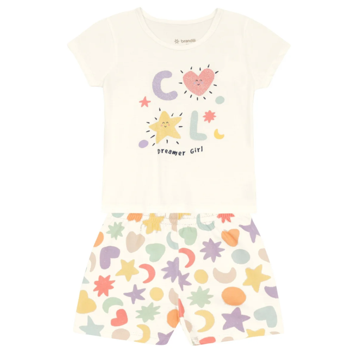 Blusa Y Shorts Nena | Helado Brandili