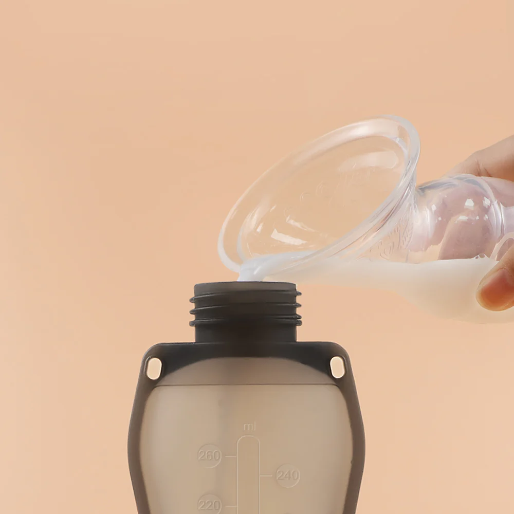Bolsa de Silicona Para Almacenar Leche (9 oz/260 ml) - Image 3