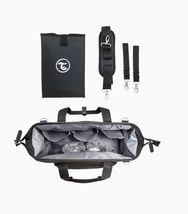 Bolso pañalera negra Twistshake - Image 3