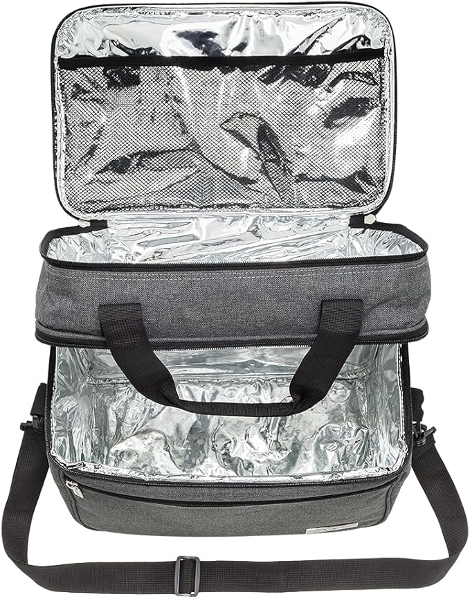Bolso térmico gris Twistshake - Image 2