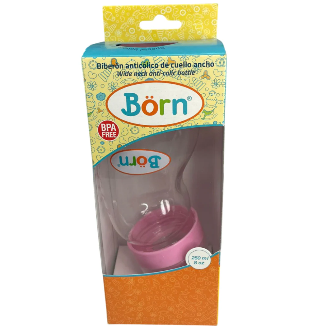 Biberón Born de cuello ancho 8 onzas - Image 2