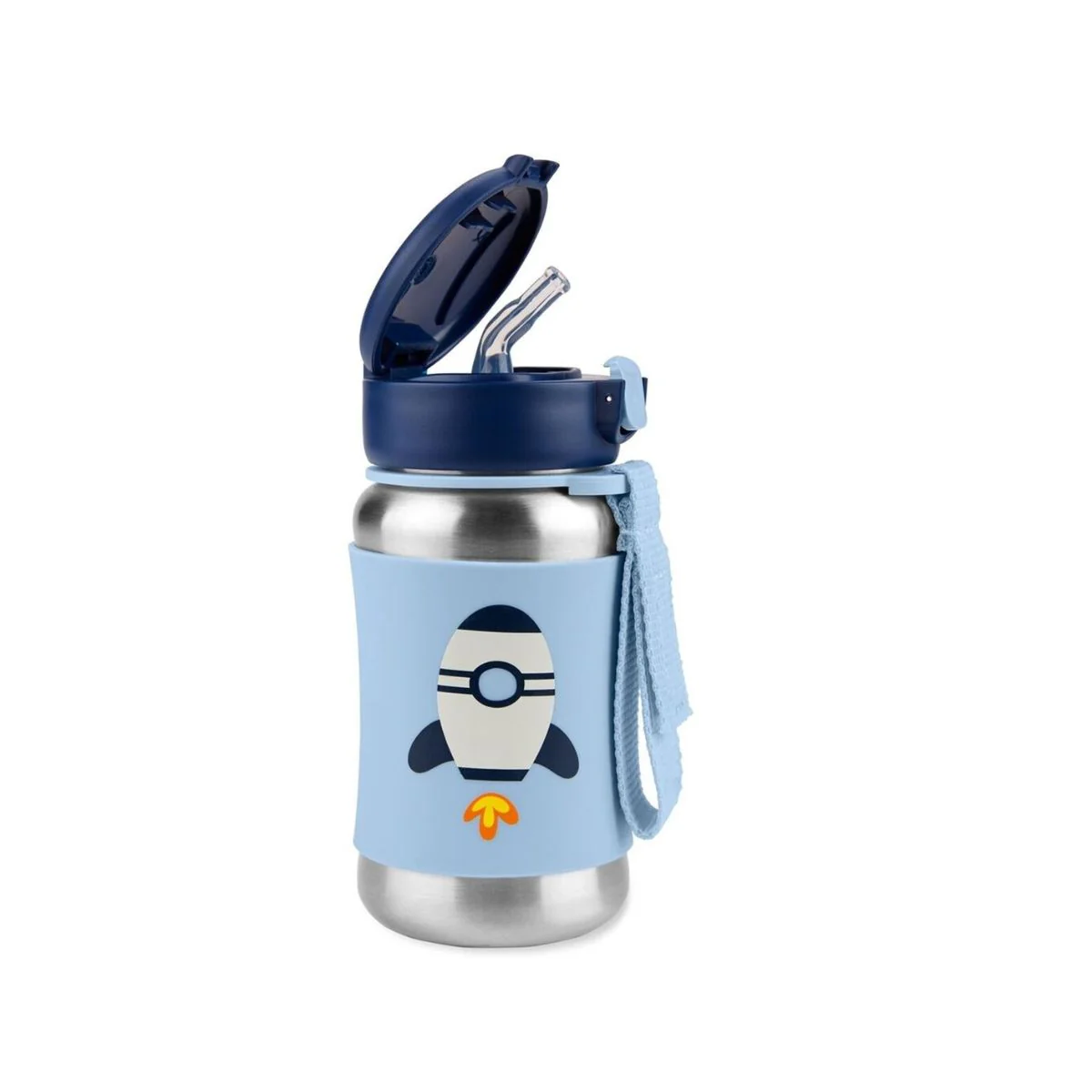 Botella de Acero Con Sorbete | Cohete Skip Hop - Image 2
