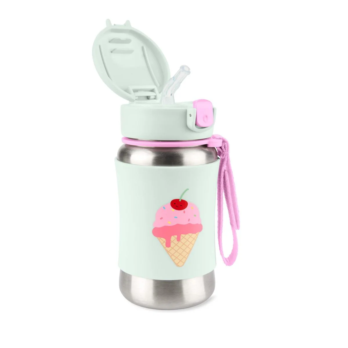 Botella de Acero Con Sorbete | Ice Cream Skip Hop - Image 3