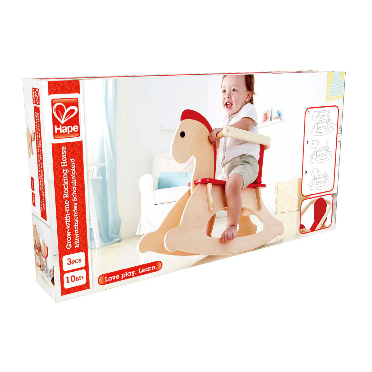 Caballo Balancín Grow With Me Hape