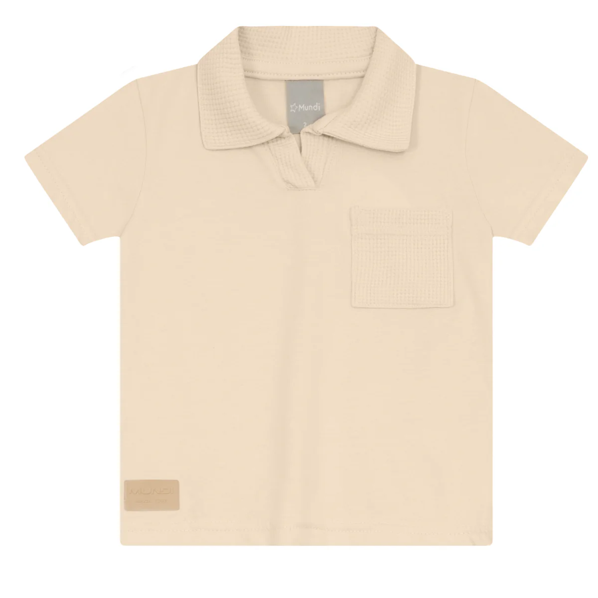 Camisa Polo Y Bermuda Nene | Beige Mundi - Image 4