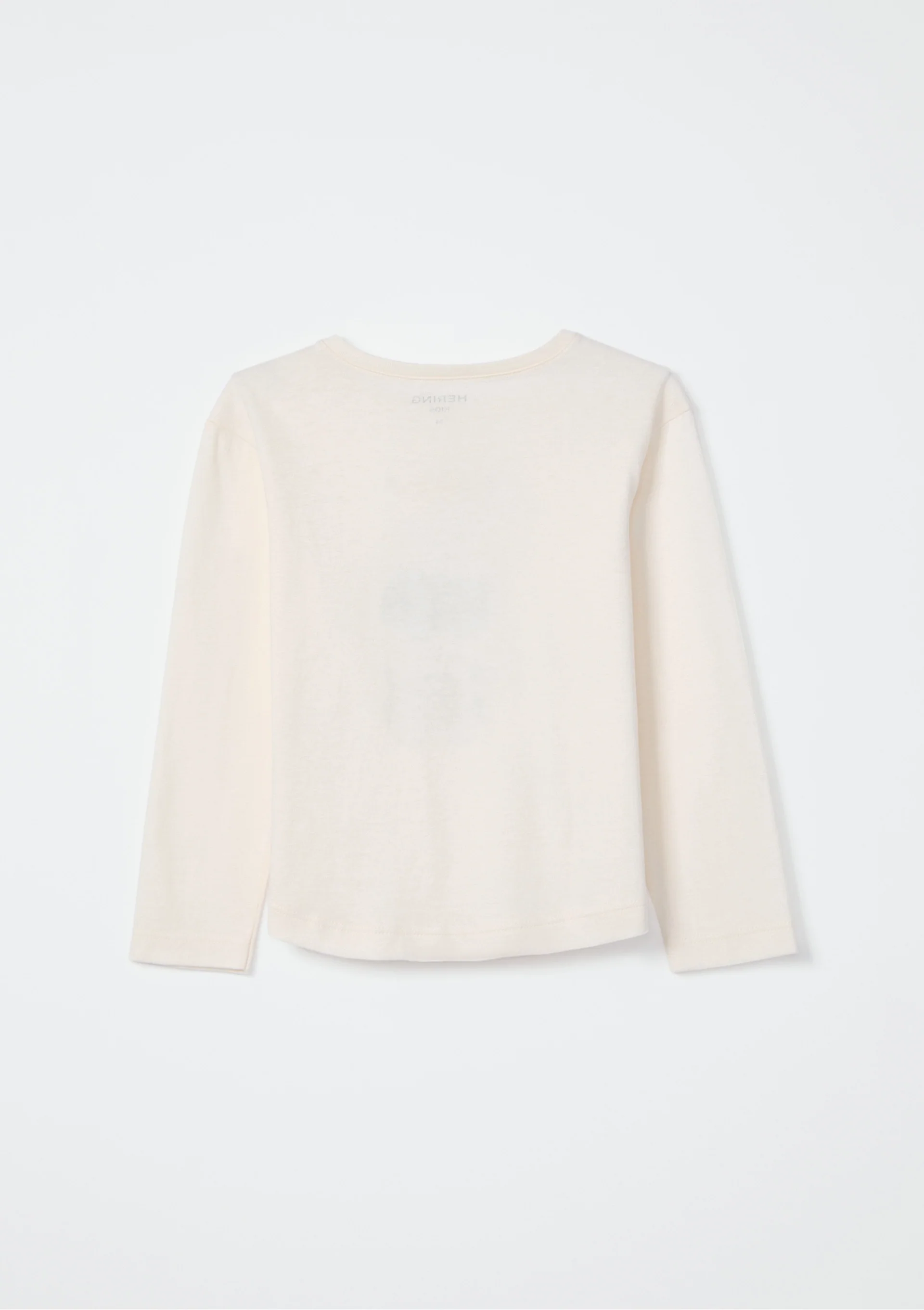 Camiseta blanca manga larga niña - Image 3