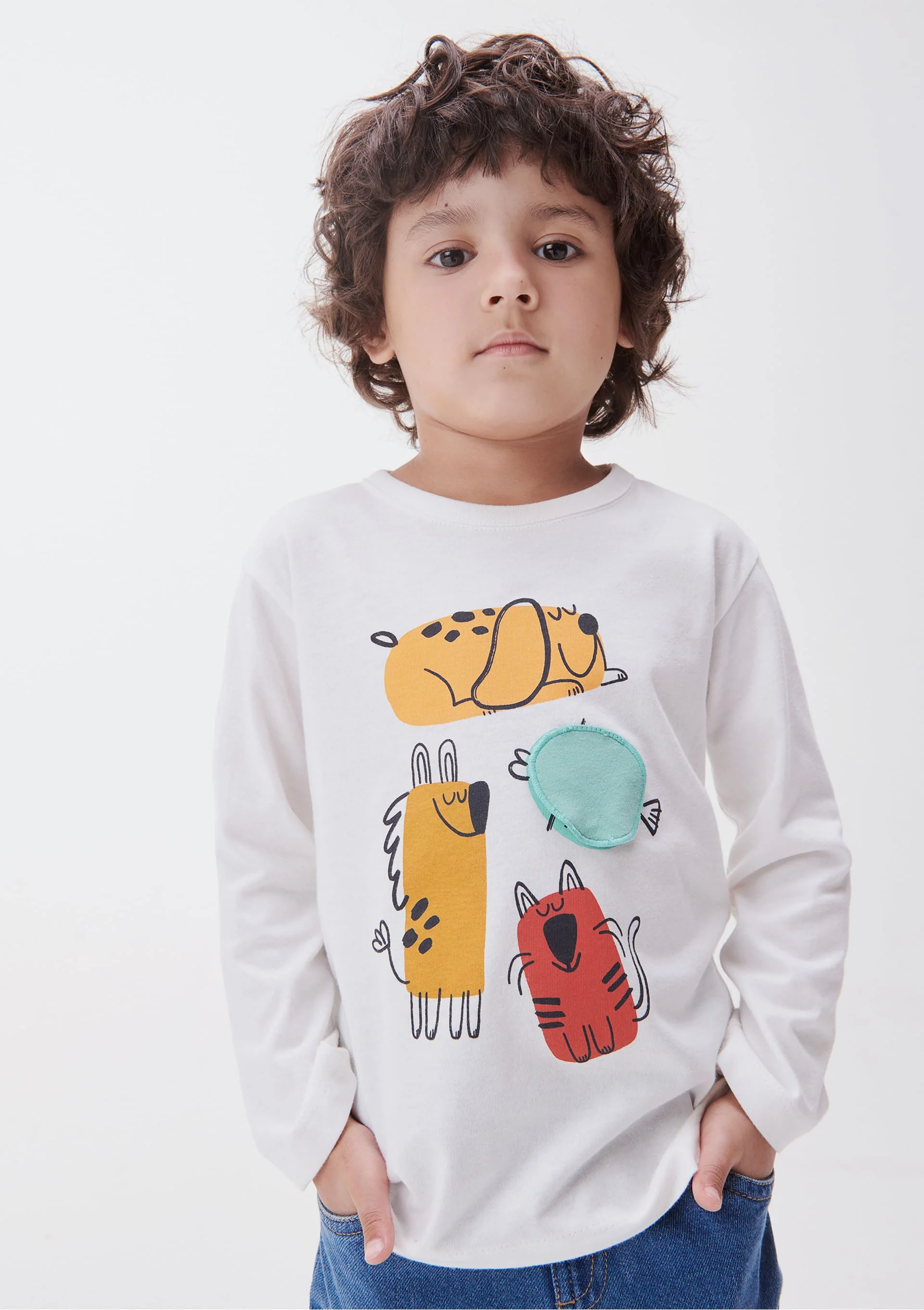 Camiseta manga larga blanca - Image 8