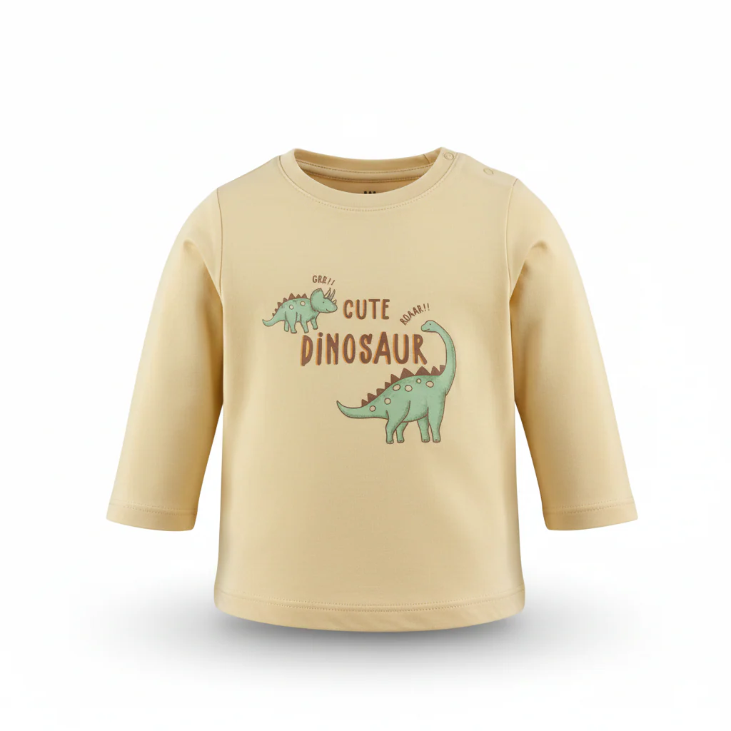 Camiseta manga larga - Cute Dino