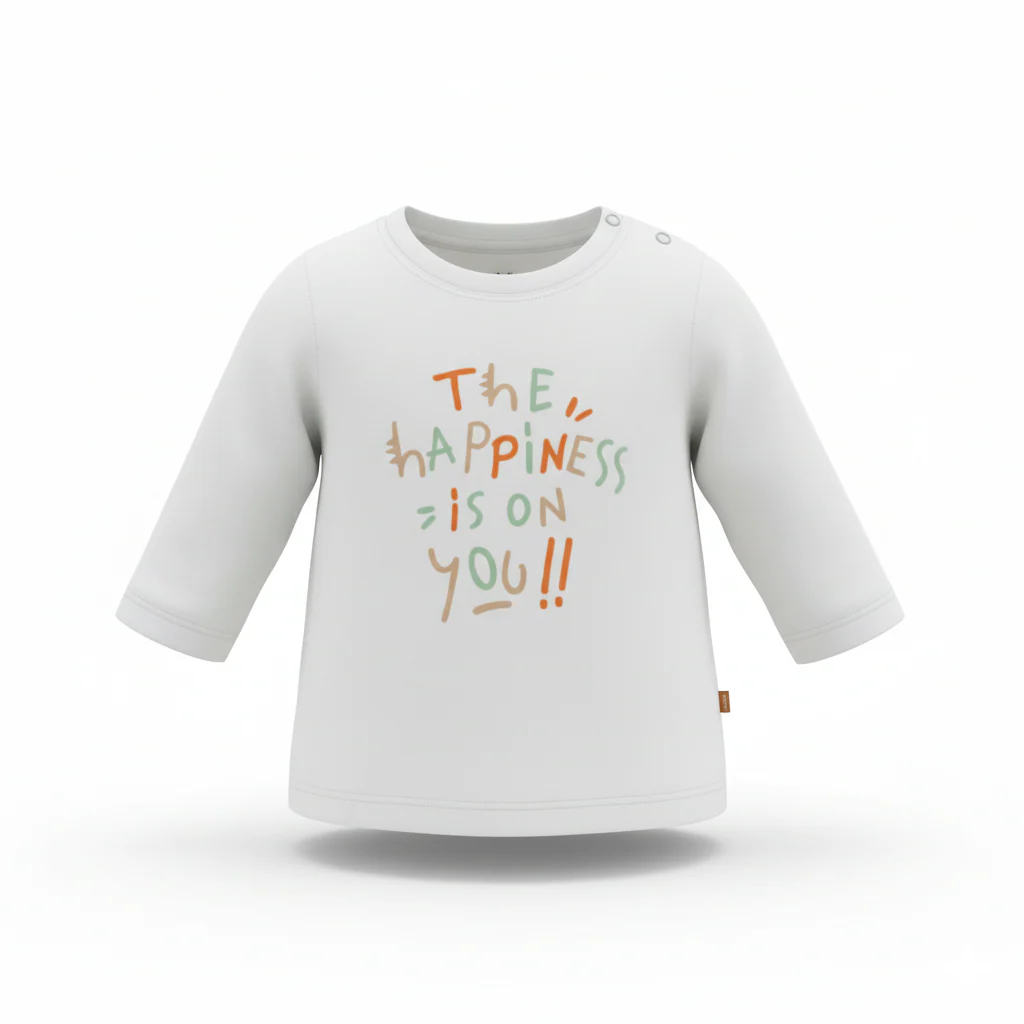 Camiseta manga larga - Happiness