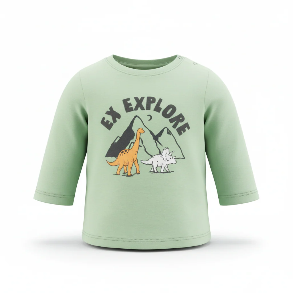 Camiseta manga larga - Dinos explore