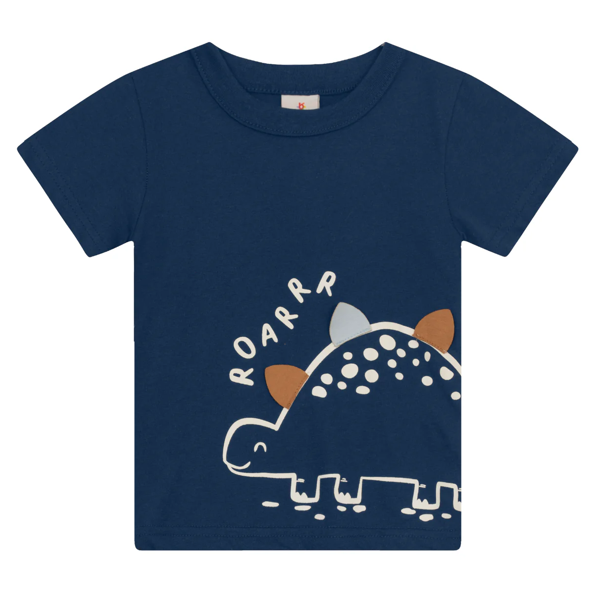 Camiseta Y Bermuda Nene Dinosaurio | Azul Brandili - Image 3