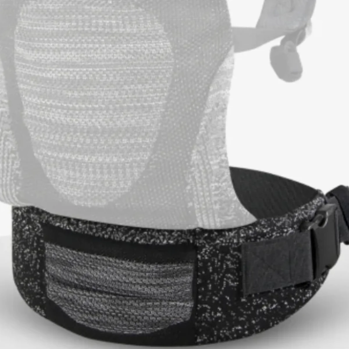 Canguro Hoody Knit | Negro Kikkaboo - Image 3