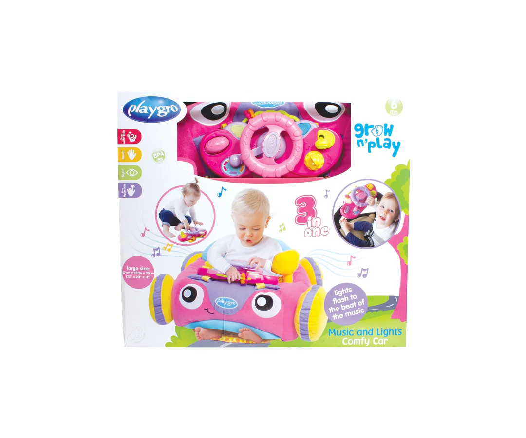 Carrito De Estimulacion Rosado Playgro - Image 5