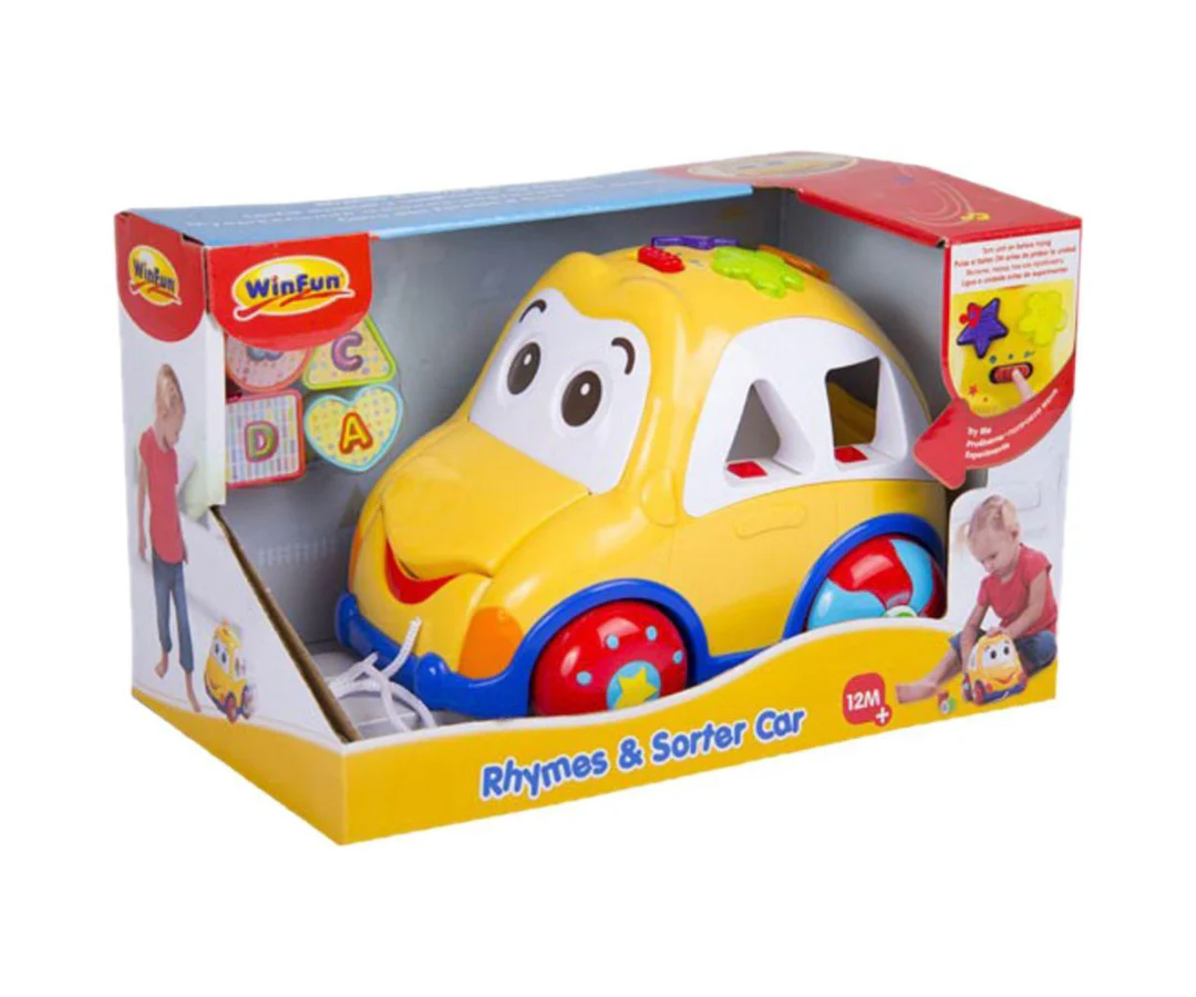 Carrito Didáctico Rimas Amarrillo Winfun