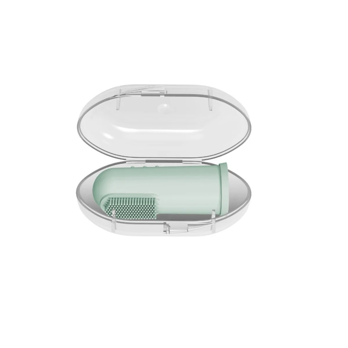 Cepillo dental verde con estuche - Image 3