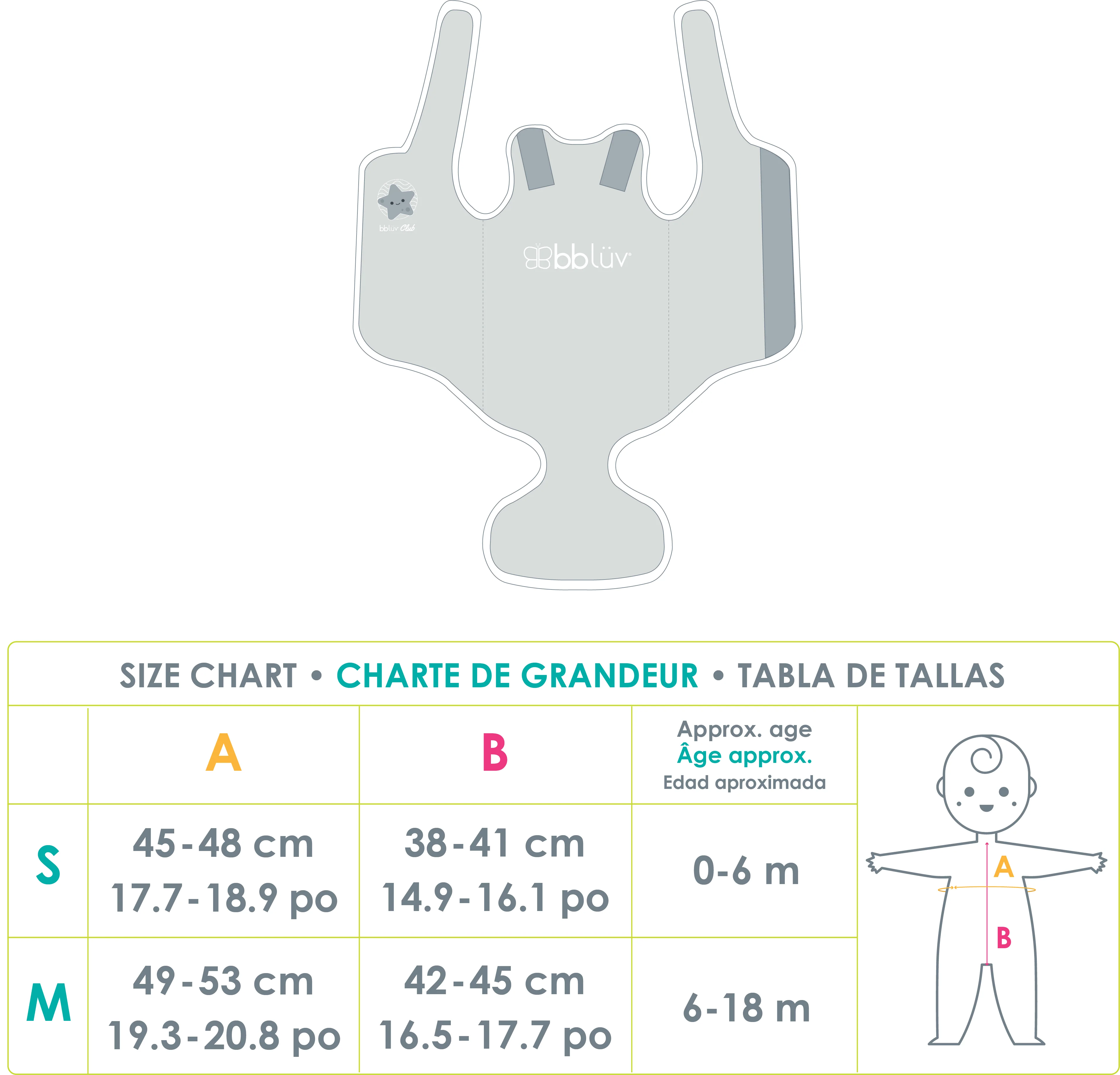 Chaleco Salvavidas talla 6 a 18m - Image 5