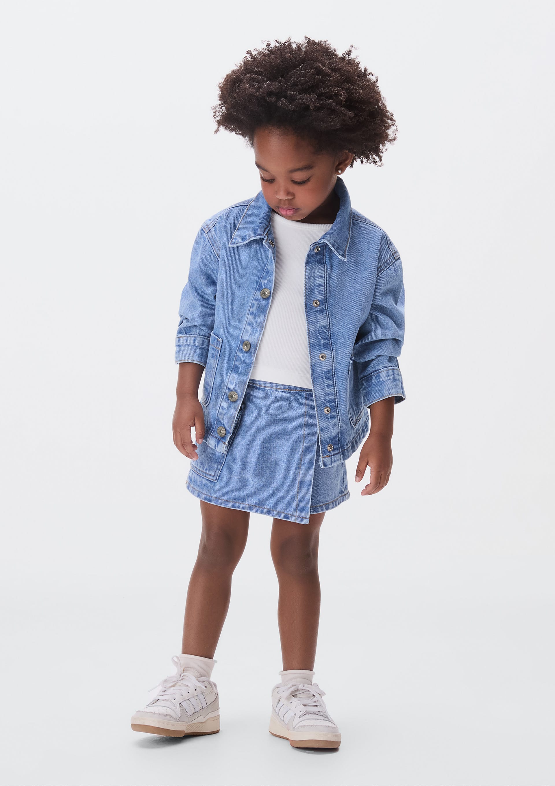 Chaqueta jean para niña