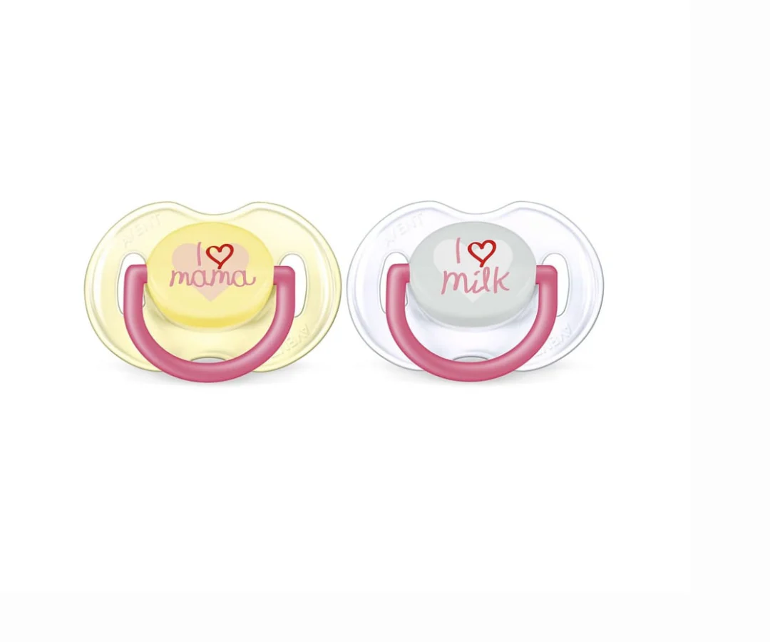 Chupones Ortodontico Clasico 0-6 M Avent - Image 3