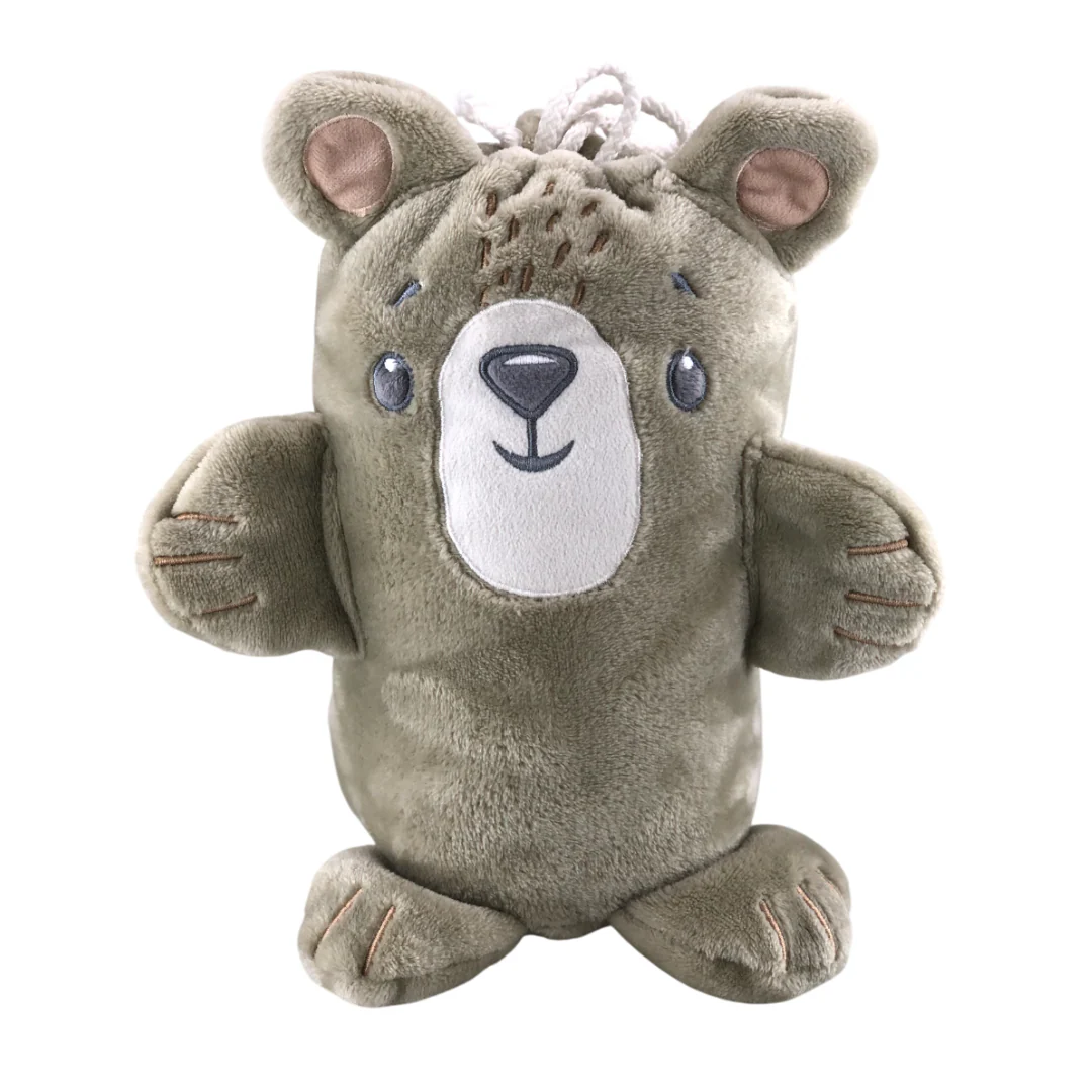 Cobija con bolsita oso
